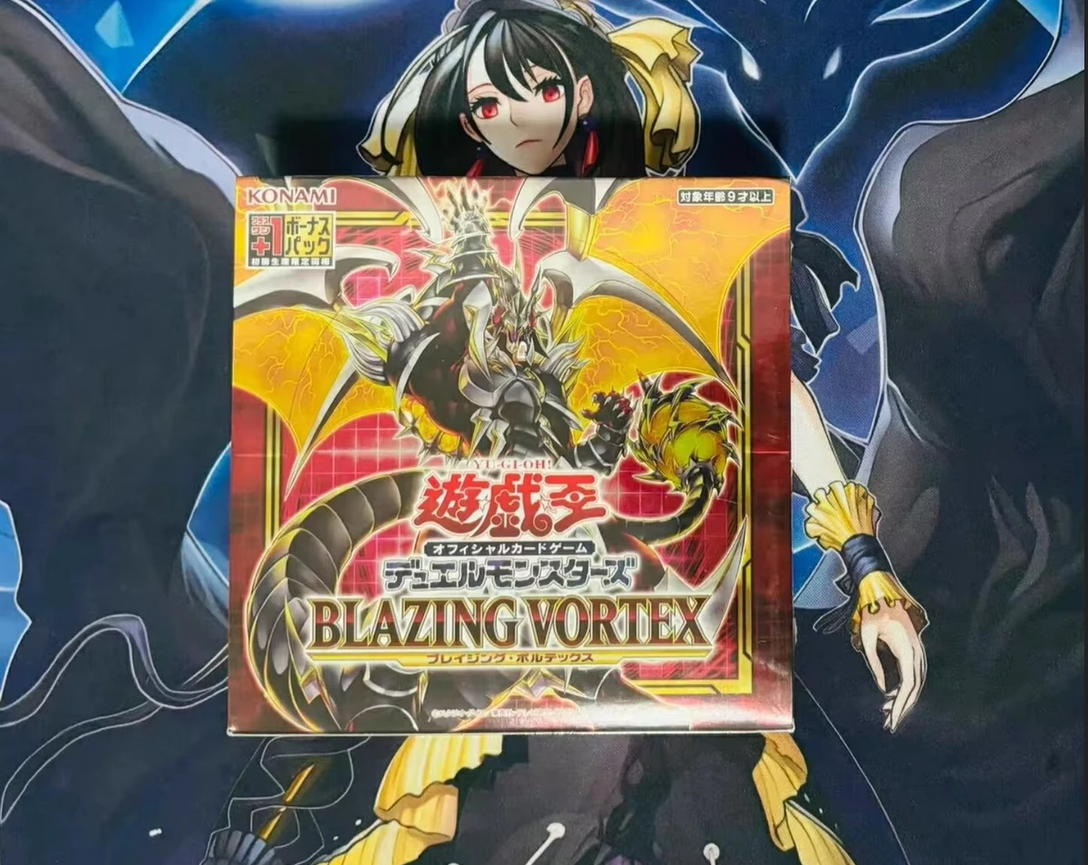 Yugioh KONAMI Duel Monsters OCG BLAZING VORTEX BLVO Japanese Collection Sealed Booster Box