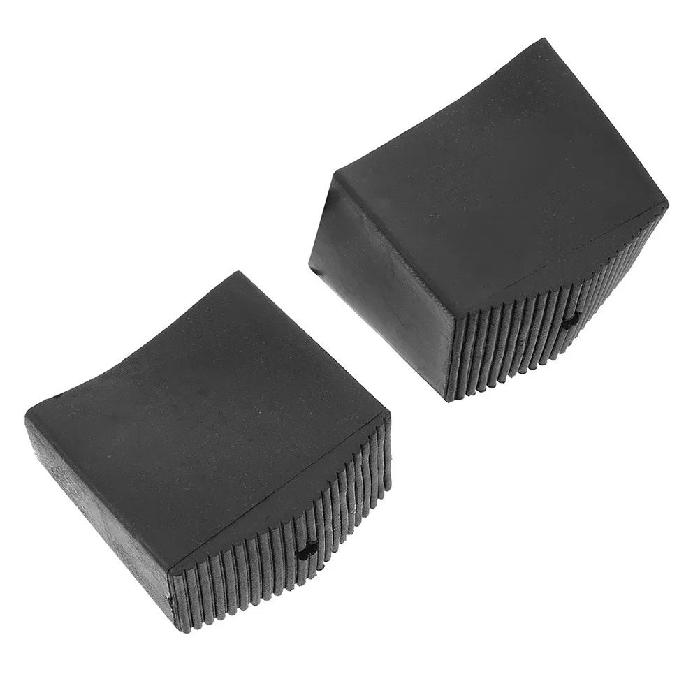 2pcs Ladder Leg Covers Rubber Feet Protectors for Folding Step Ladders – Non-Slip, Wear-Resistant, Stable Grip