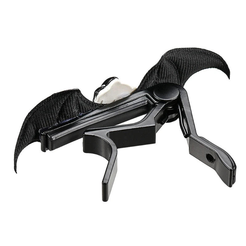 Halloween Metal Ukulele Capo Guitar Capo for Guitars and Ukuleles Offer Precisions Tunings for Every Musician Needs