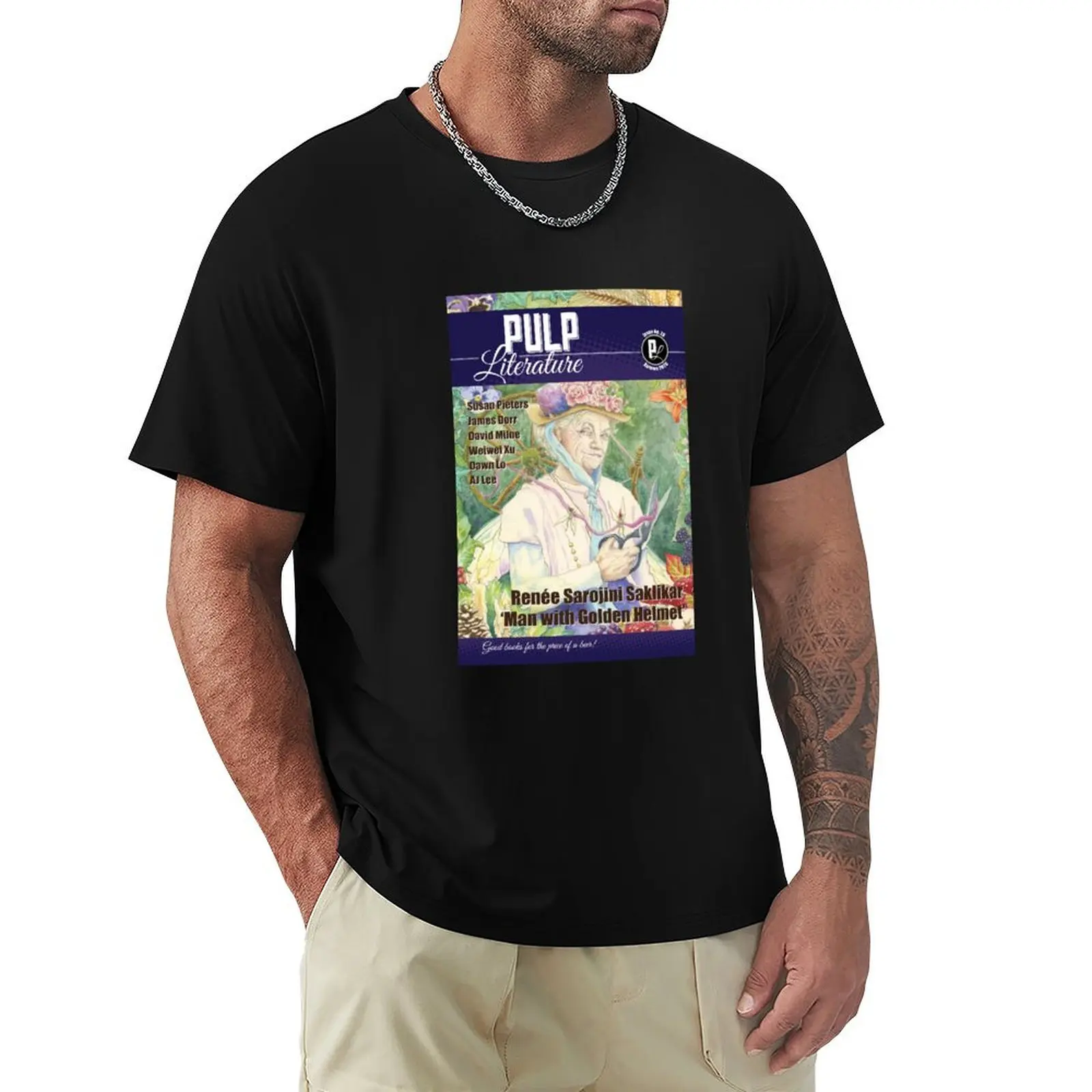 Pulp Literature Issue 28, Autumn 2020 T-Shirt Casual Everyday Wear T-Shirt