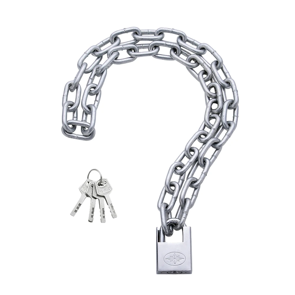 

bike lock mountain bike lock anti-theft chain lock heavy duty chain padlock security lock