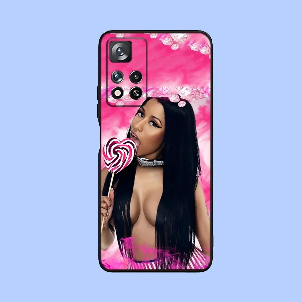 Nicki Minaj Rapper Pink Friday 2 Phone Case For Samsung Galaxy A13,A21s,A22,A31,A32,A52,A53,A71,A80,A91 Soft Black Cover