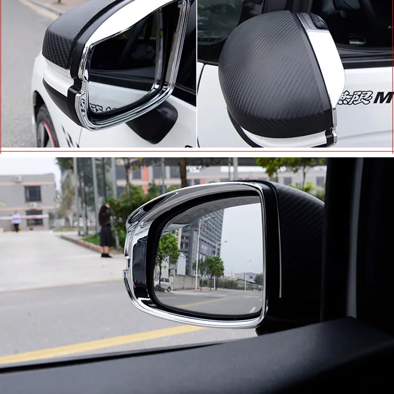 For Honda Freed GB5 GB6 GB7 GB8 2016-2022 Decorative Accessories for Rearview Mirror Glass Rain Frame Baffle Plate