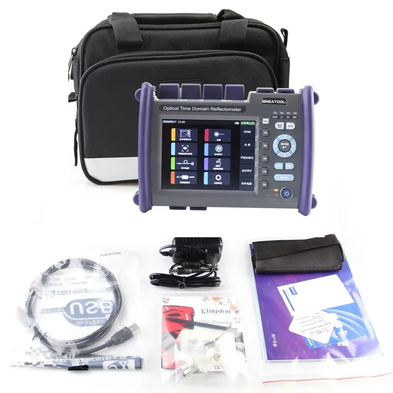 

Портативный оптический рефлектометр NK5600/6000 Mini OTDR для оптоволокна, тестер 1310/1550 нм, оборудование для поиска неисправностей