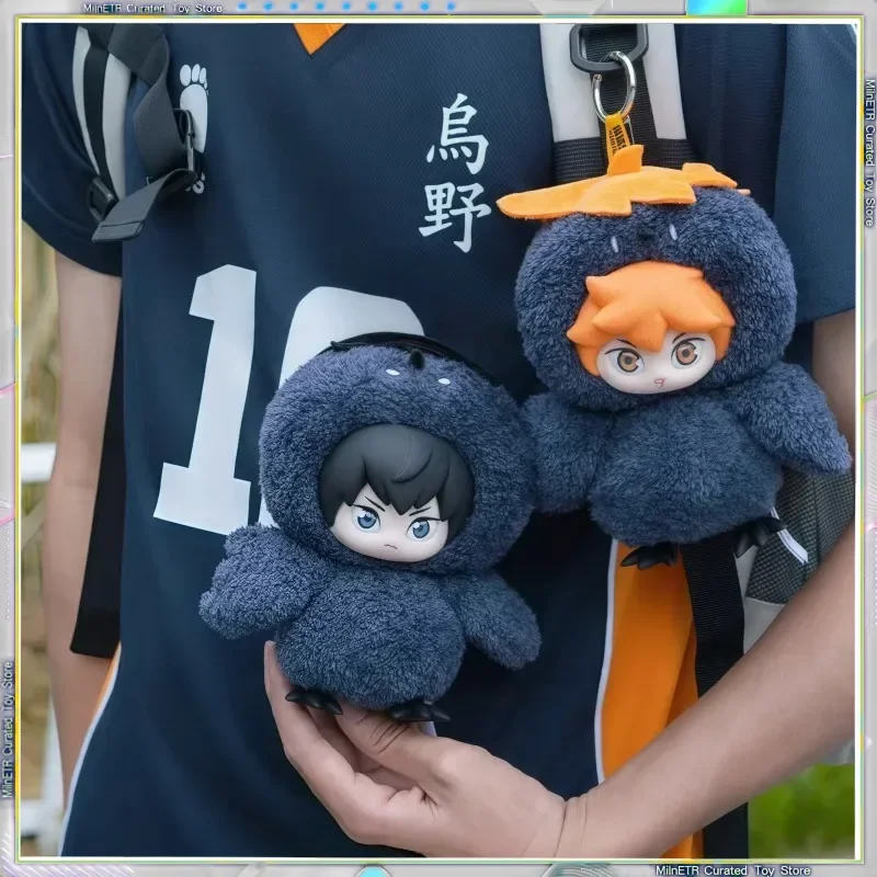 هايكيو!! Junkyard Showdown Series لطيف الفينيل أفخم قلادة على ظهره الديكور المفاتيح مهرجان هدية لعبة أصيلة تحصيل