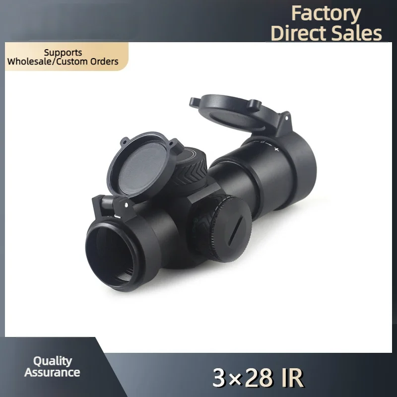 

Multi-Style Compact Optical Sight Collection - 3x28 IR Prism & P-2 3.5MOA Red Dot & 558/556 Reflex Sights for Outdoor Activities