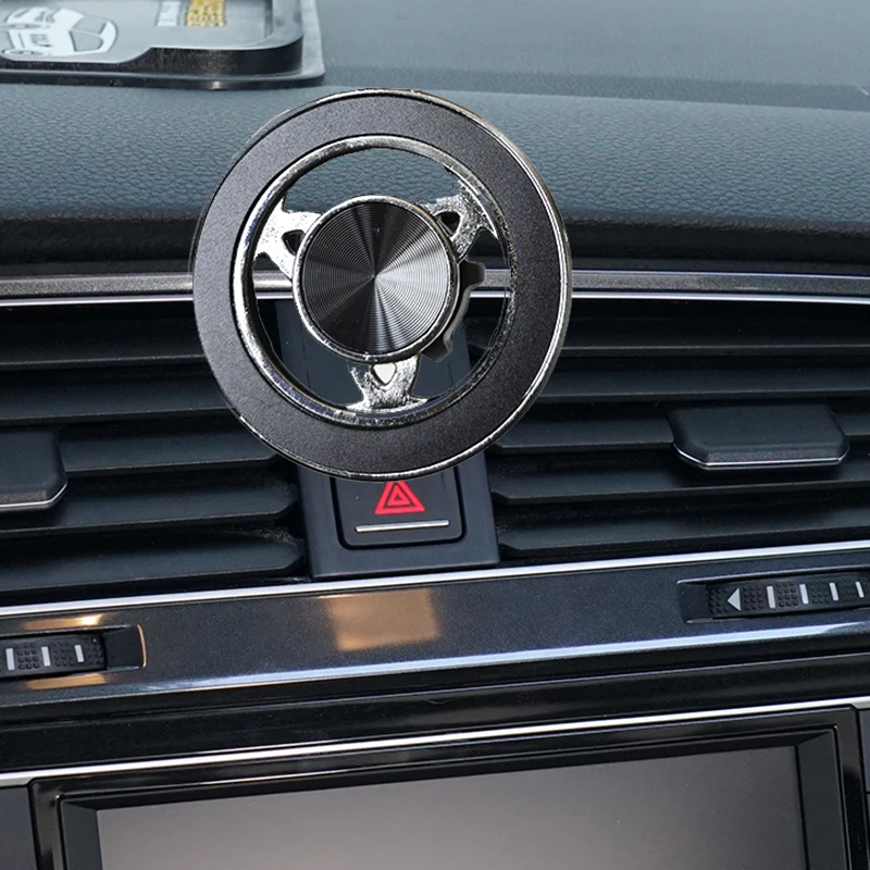 

Автомобильный держатель для телефона Magsafe, GPS-держатель, зажим для телефона, аксессуары для VW Golf 7 MK7 2014-2019, для iPhone 12-18 ﻿