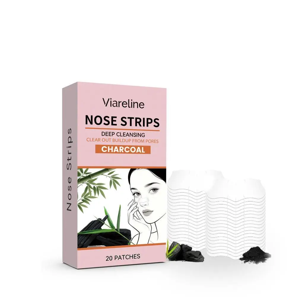 Nieuwe 1 doos/20 stickers Neus Patches Hydrocolloid Patches Mee-eter Verwijderen Diepe Reiniging Porie Strips Voor Gezicht Neus En Poriën