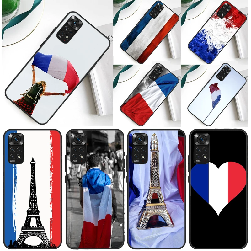 France national flag Case For Xiaomi Redmi Note 12 11 10 9 8 Pro 9S 10S 11S 12S Redmi 12C 9A 9C 10A 10C Coque