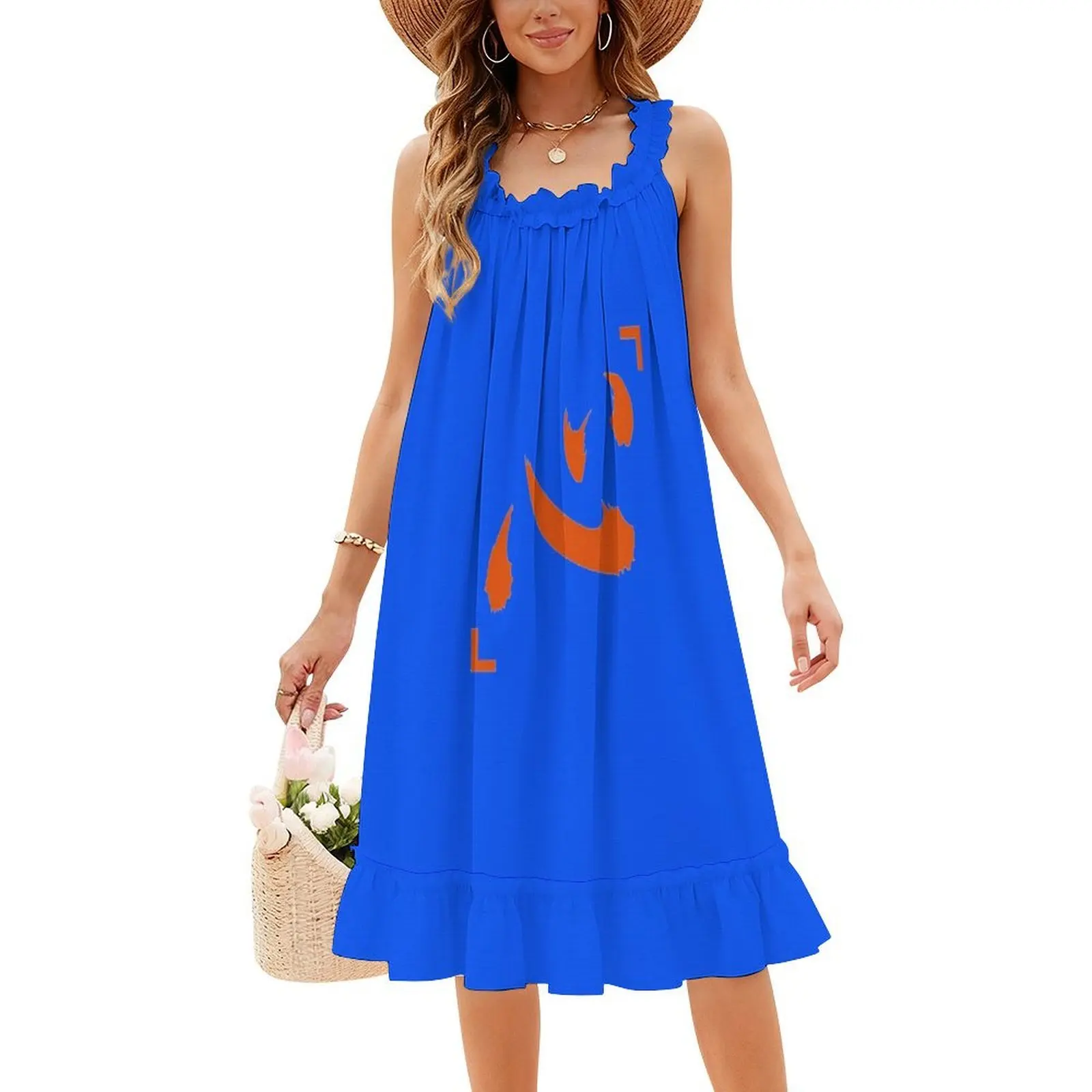 Netero القلب قميص كلاسيكي تي شيرت الأزهار سموك فستان للنساء الربيع الصيف فستان كاجوال للحزب Netero القلب فساتين نسائية