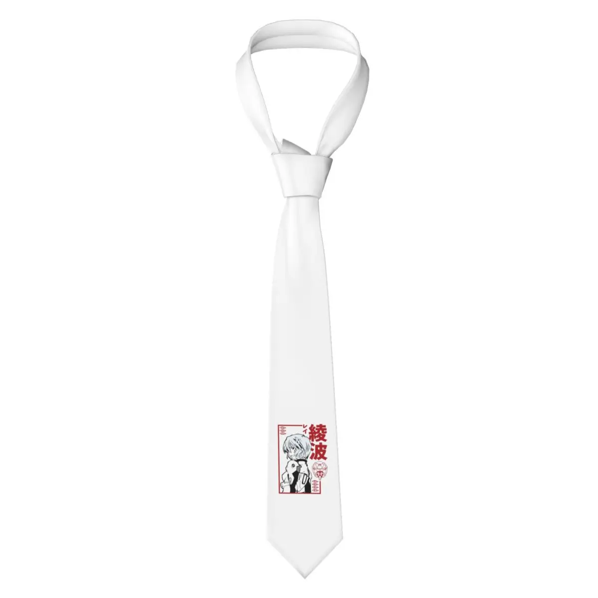 Rei Ayanami галстук для мужчин шелковый полиэстер тонкие галстуки свадебный деловой галстук повседневный Gravatas
