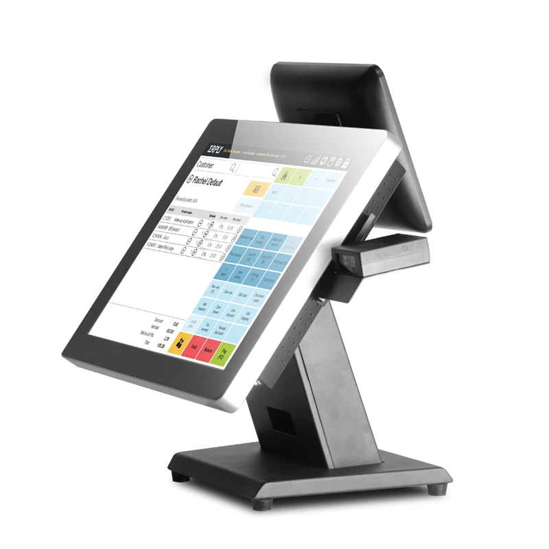 

#For pos terminal with customer display and Mini barcode scanner