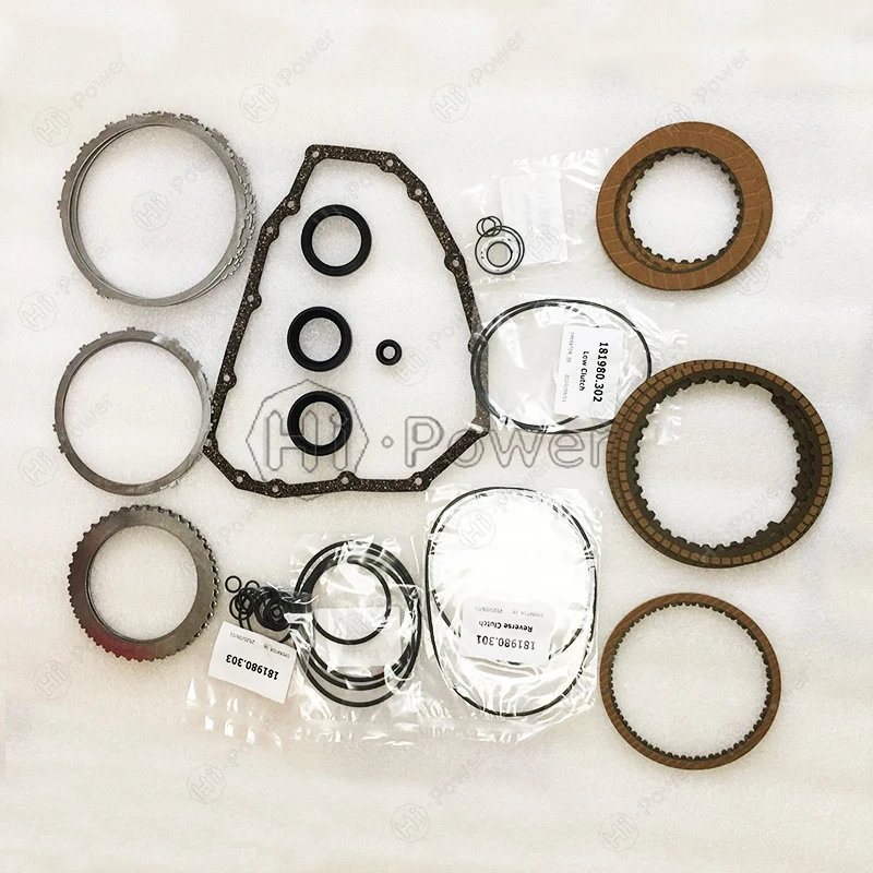Kit Maestro de reparación de transmisión automática, placa de fricción de caja de cambios para Nissan Sentra, JF015E JF015 E CVT RE0F11A
