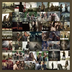 10/30/52PCS The Walking Dead Horror TV Series Stickers DIY Phone Laptop Luggage Skateboard Graffiti Decals Fun for Kid Toys