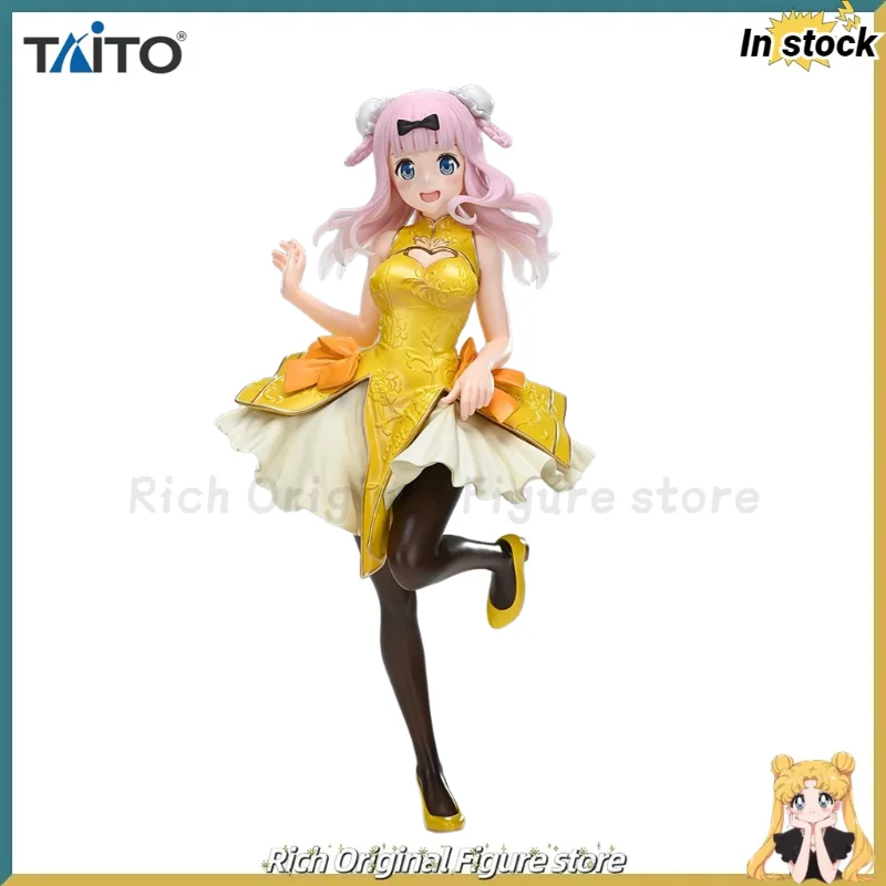 

Оригинал в наличии TAiTO Coreful Kaguya-sama: Love Is War Season Fujiwara Chika Toys Статуя Модель Кукла Украшения Подарочная фигурка