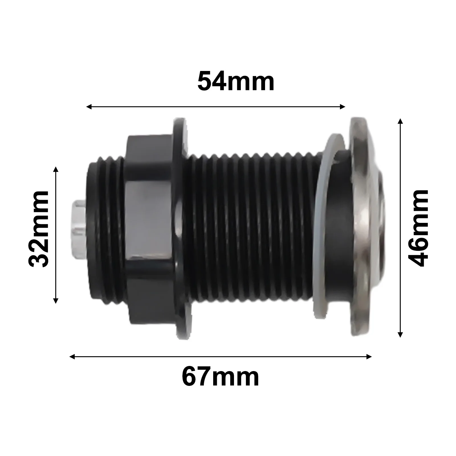 Convenient and Stylish Garbage Disposal Air Switch Kit, Single Control On/Off Button, Waterproof and Anti Leakage