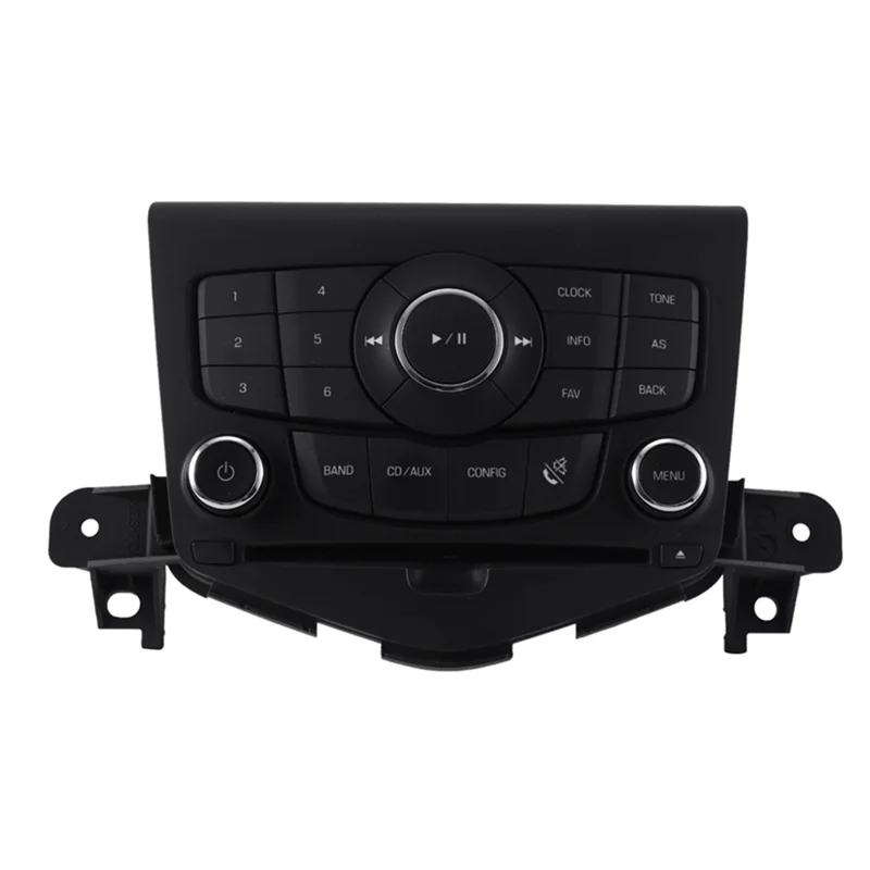 SUNRI-Car Central Multimedia CD Player Control Switch Panel For  Cruze 2012-2015 Radio Control Button Switch Parts