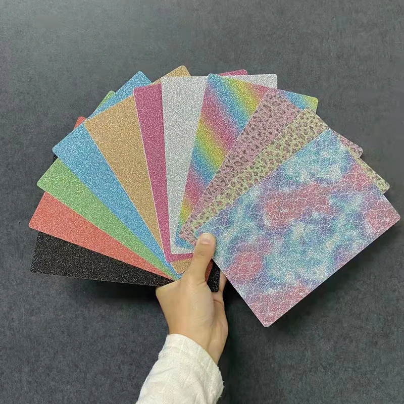 50 PCs Frosted Glitter Shiny Back Film Sticker Sunshine SS-890C Mobile Phone Skin Cutter Decoration Back Housing Protective Film