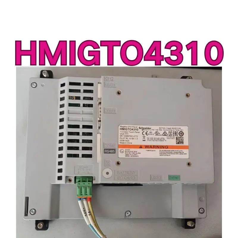 

Подержанный тест сенсорного экрана HMIGTO4310 в порядке, быстрая доставка