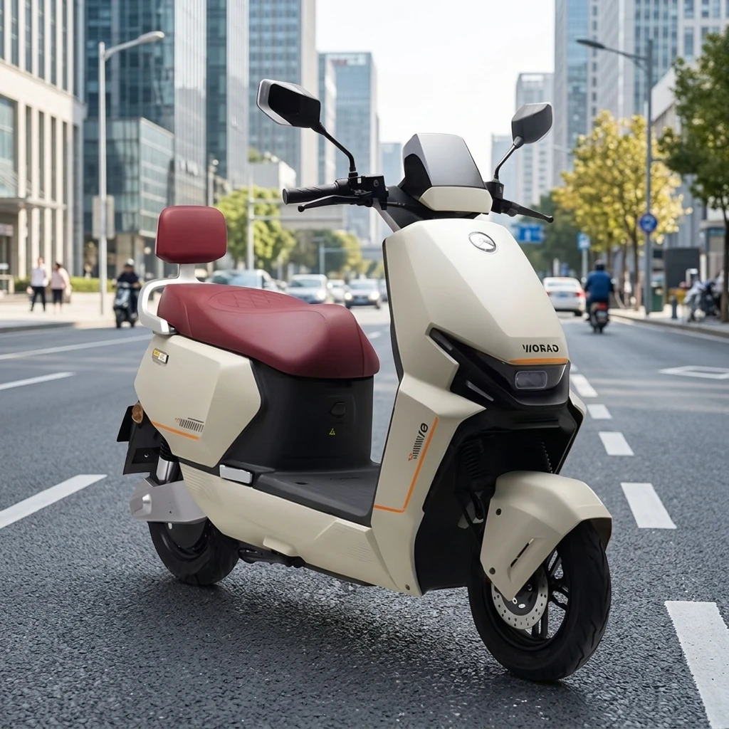 2026 New Design Intelligent High-Power Electric Motorcycle With LCD Display and Bluetooth Control for Electric Bicycles