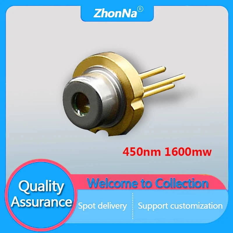 450nmLaser Diode Module Blue GH04C01A2G  Optics Sensor  Light Emitting Tube  Electronic Design TO56 Package