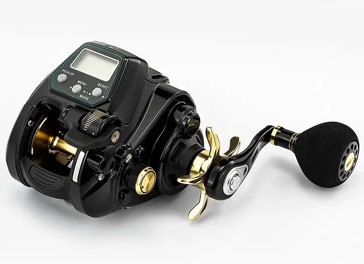 بكرات التصيد الجديدة للمياه المالحة البحرية في أعماق البحار، قارب صيد الطعم، بكرة صيد كهربائية #5