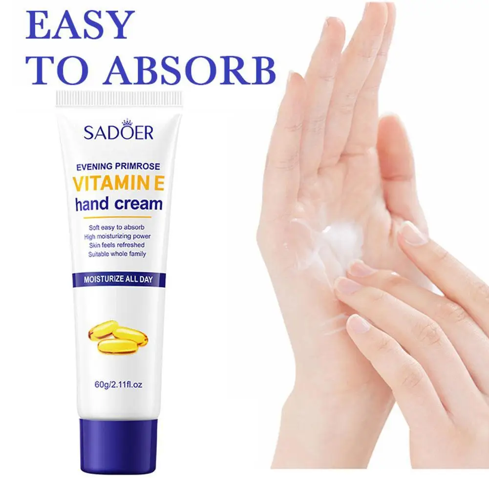 SADOER Vitamin E Hand Cream Remove Wrinkles Eliminate Spots Winter Hand Skin Care Anti Chapping Moisturizing Whitening - Image 5