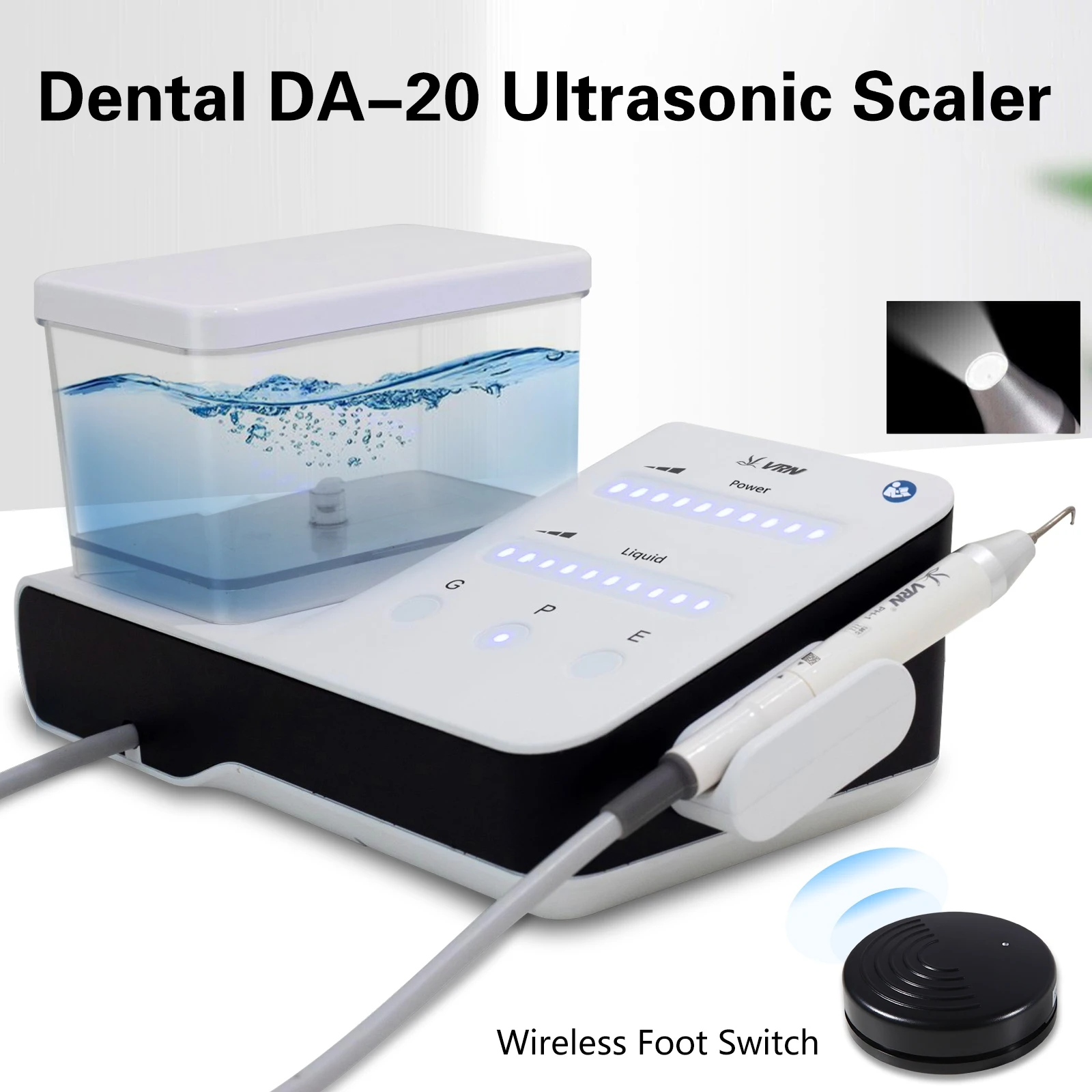 Dental Ultrasonic Piezo Scaler (LED) fit for Woodpecker EMS/DTE SATELEC/ Auto water Bottle