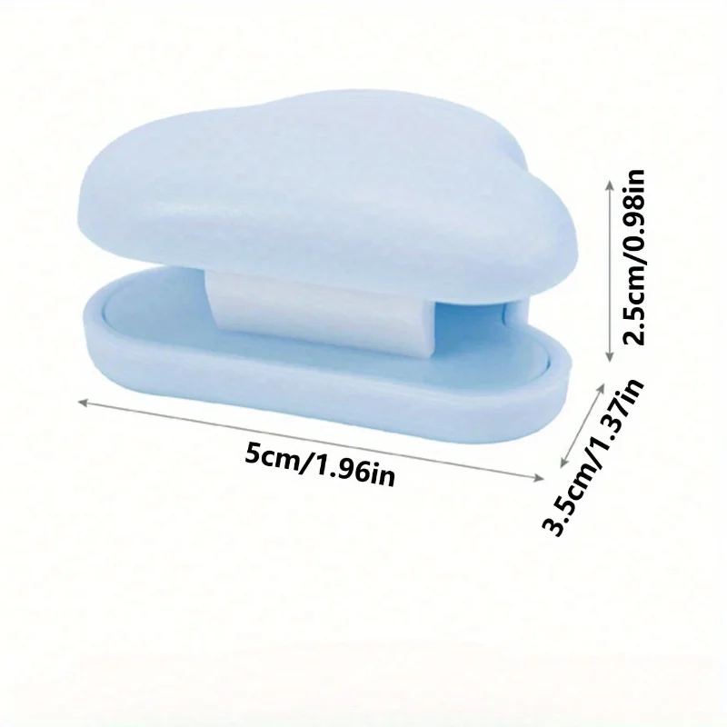 2 개 귀여운 구름 치약 홀더, 다기능 치약 주최자, 자체 접착 짜기 치약 홀더