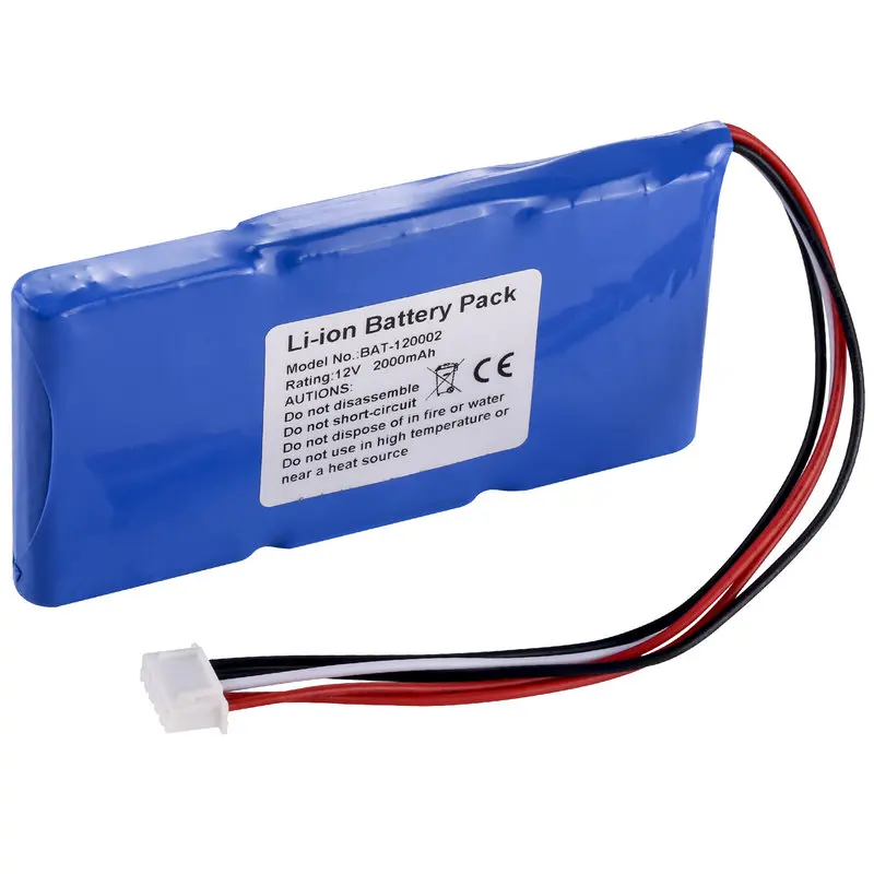 Applicable to BAT-120002 BLT-1203A for BIOLIGHT for Vital Signs Monitor Battery