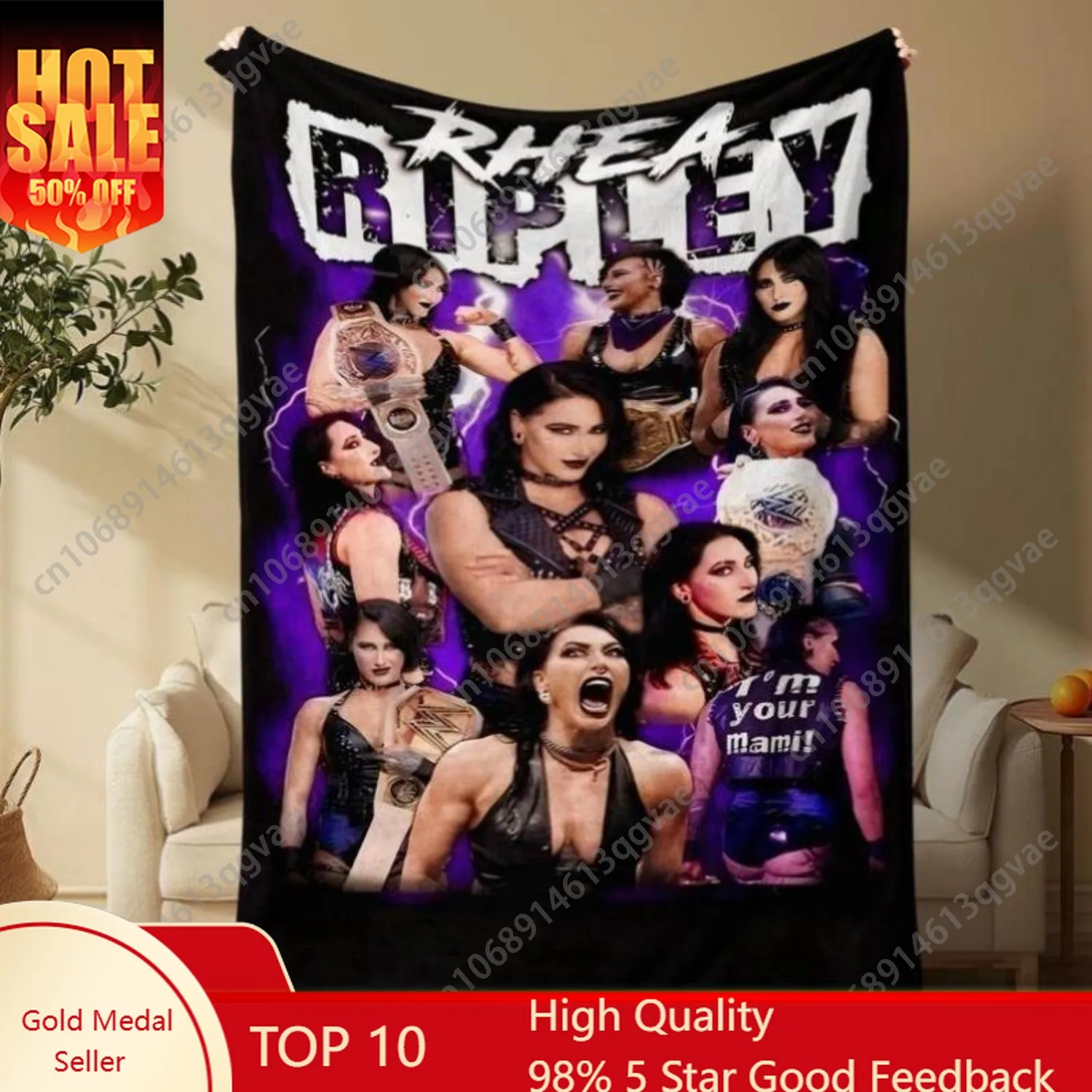 

Wrestling Themed Blanket Soft Warm Throw Blanket Air-conditioned Room Blanket Warm Nap Blanket for Home Office Travel Camping
