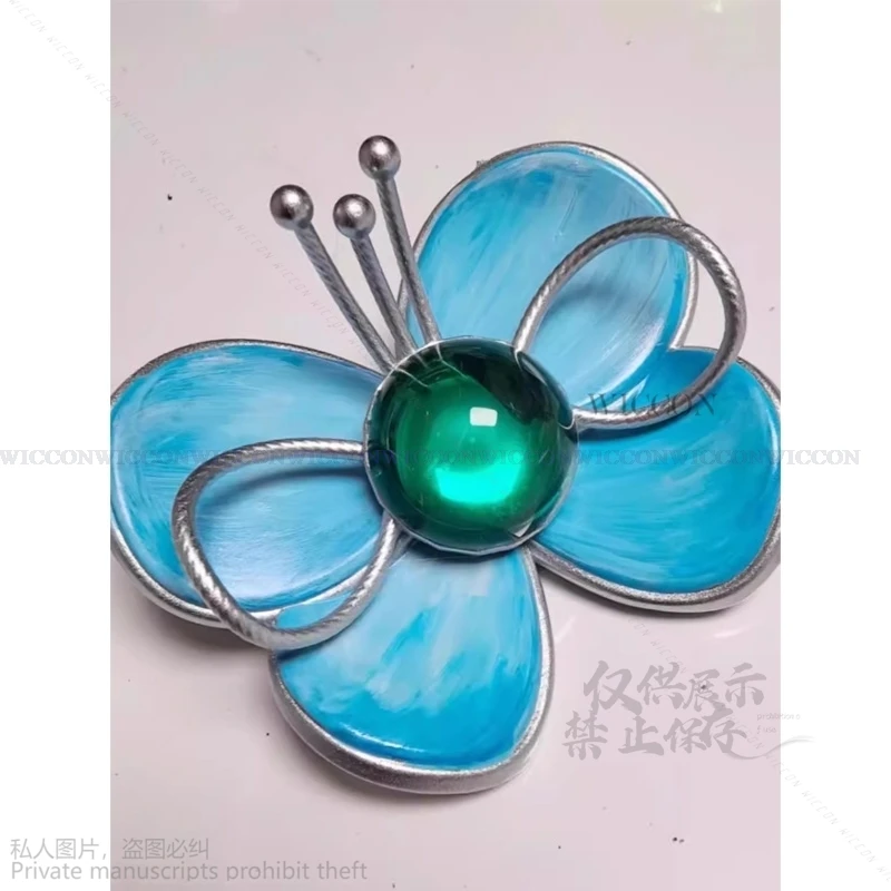 Gra Lies Of P Cosplay Antonia Chest Accessory Roleplaying Brooch Butterfly 3d Printed Cos Props Anime Lies Of P Antonia Brooch