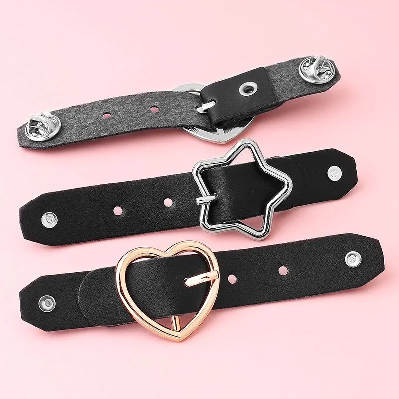 Versatile Leather Buckle Fastener Adjustable Replacement Waist Belt DIY Accessories Handmade Jeans Waist Button Sewing Connector