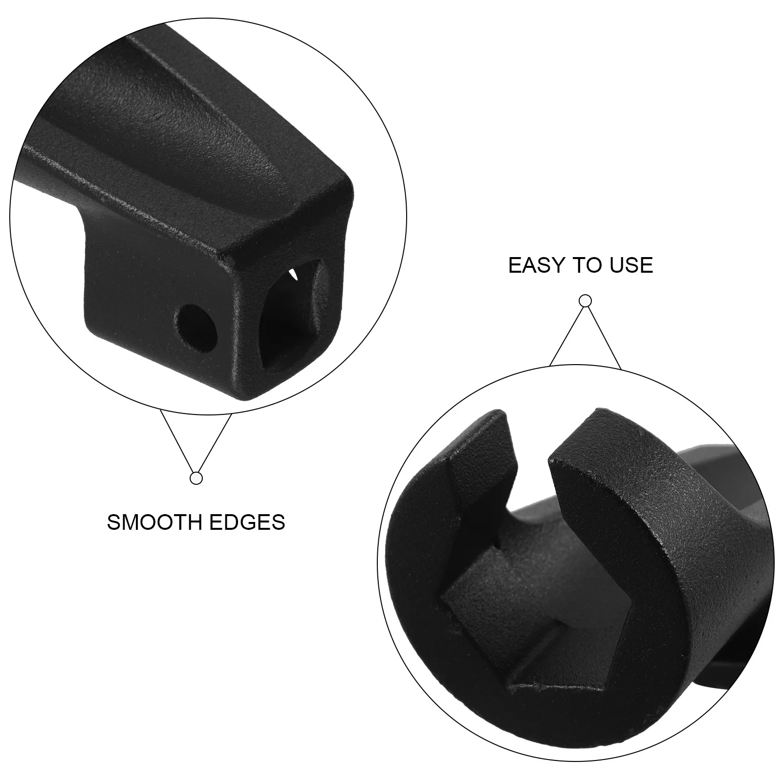 High Pressure Fuel Line Socket 19mm Antiwear Carbon Steel Fuel Line Repair and Removal Tool Diesel Pipe Repair Tool