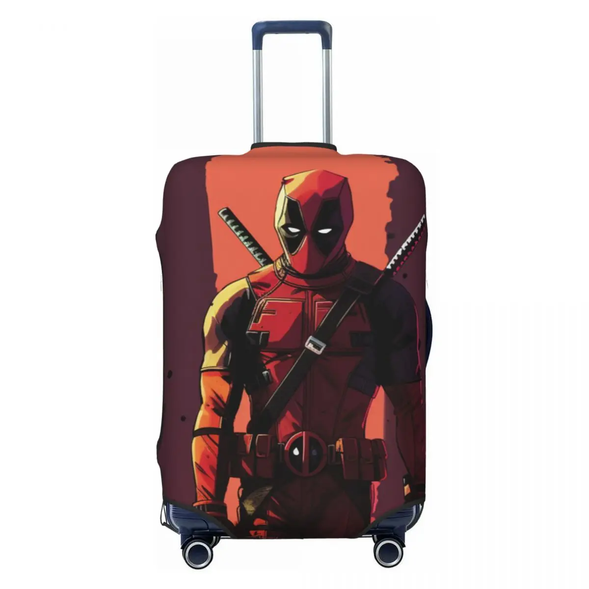 

Deadpool Travel Luggage Cover Elastic Suitcase Cover Protector Fit 18-32 Inch