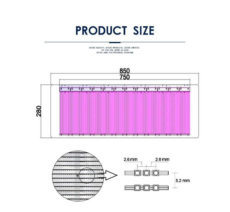 TY تصميم جديد لافتات رقمية نافذة خلفية للسيارة نافذة خلفية شفافة LED شاشة LED شفافة #2