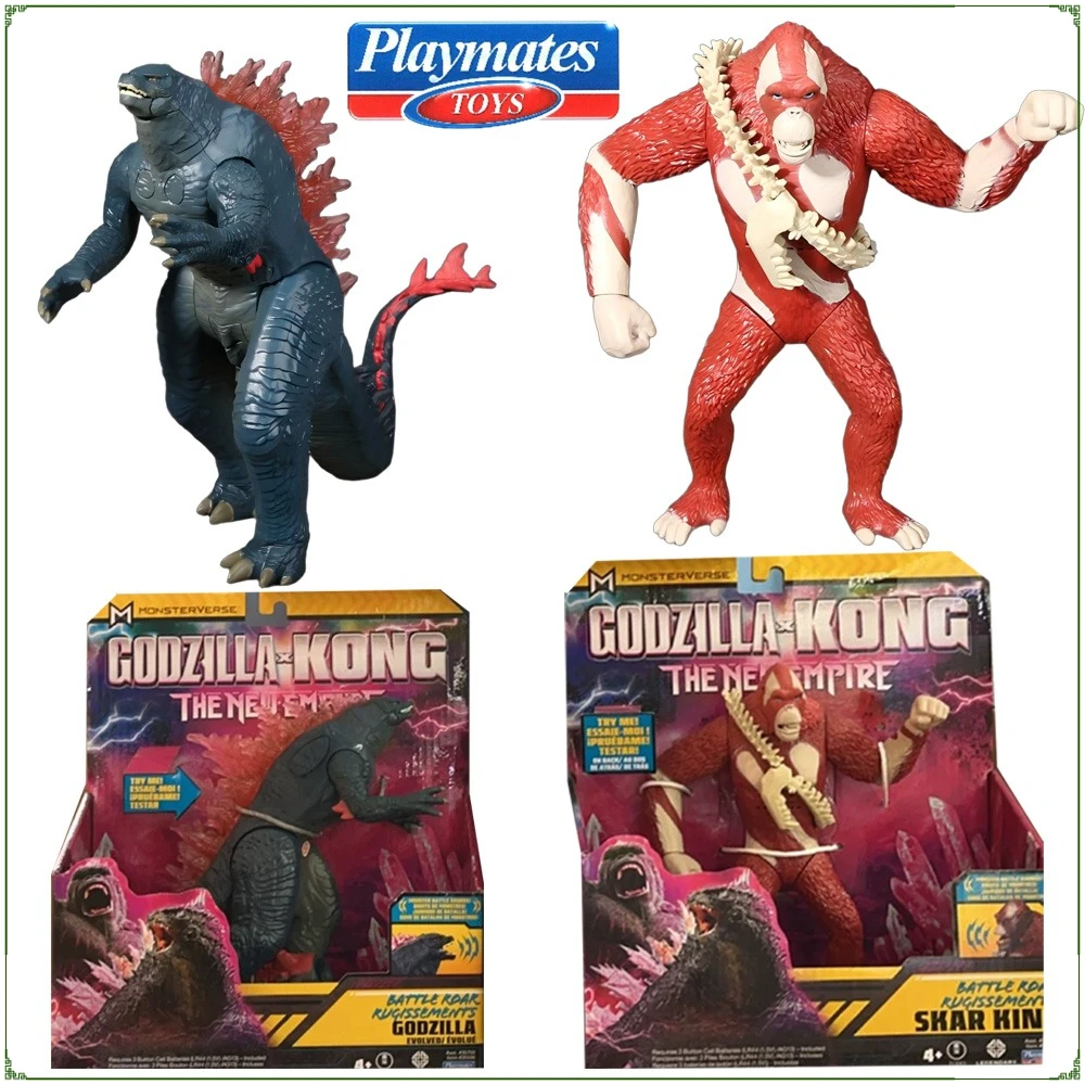 

Genuine Playmates Godzilla Vs Kong Action Figures Sturdy and Vivid Style Creative Desktop Ornament Birthday Gifts for Children