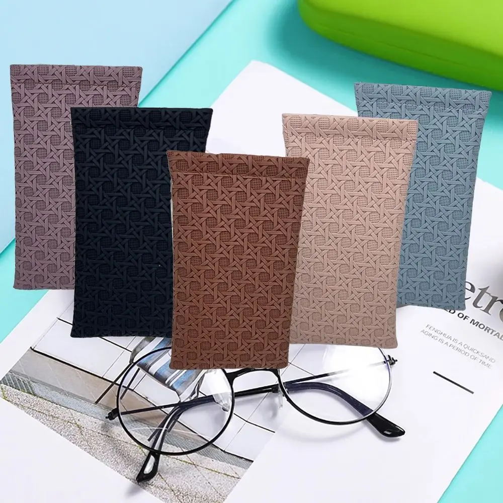 بو الجلود نظارات مربع نظارات حقيبة النظارات الشمسية المنظم القراءة نظارات حالة النظارات الشمسية حقيبة العين ارتداء الملحقات #5