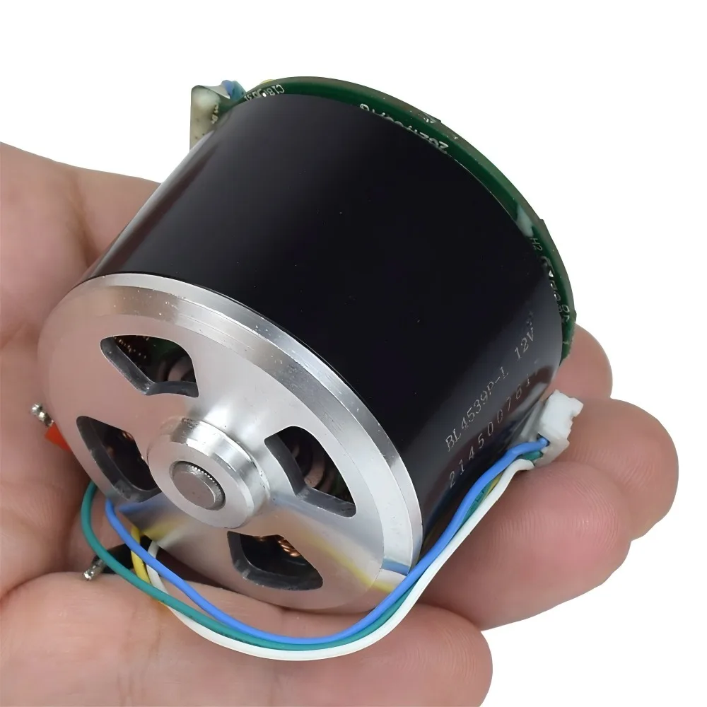DC12V Brushless Motor with Neodymium-iron-boron Strong Magnet Large Torque with 6mm Shaft Diameter 2440 RPM Brushless Motor