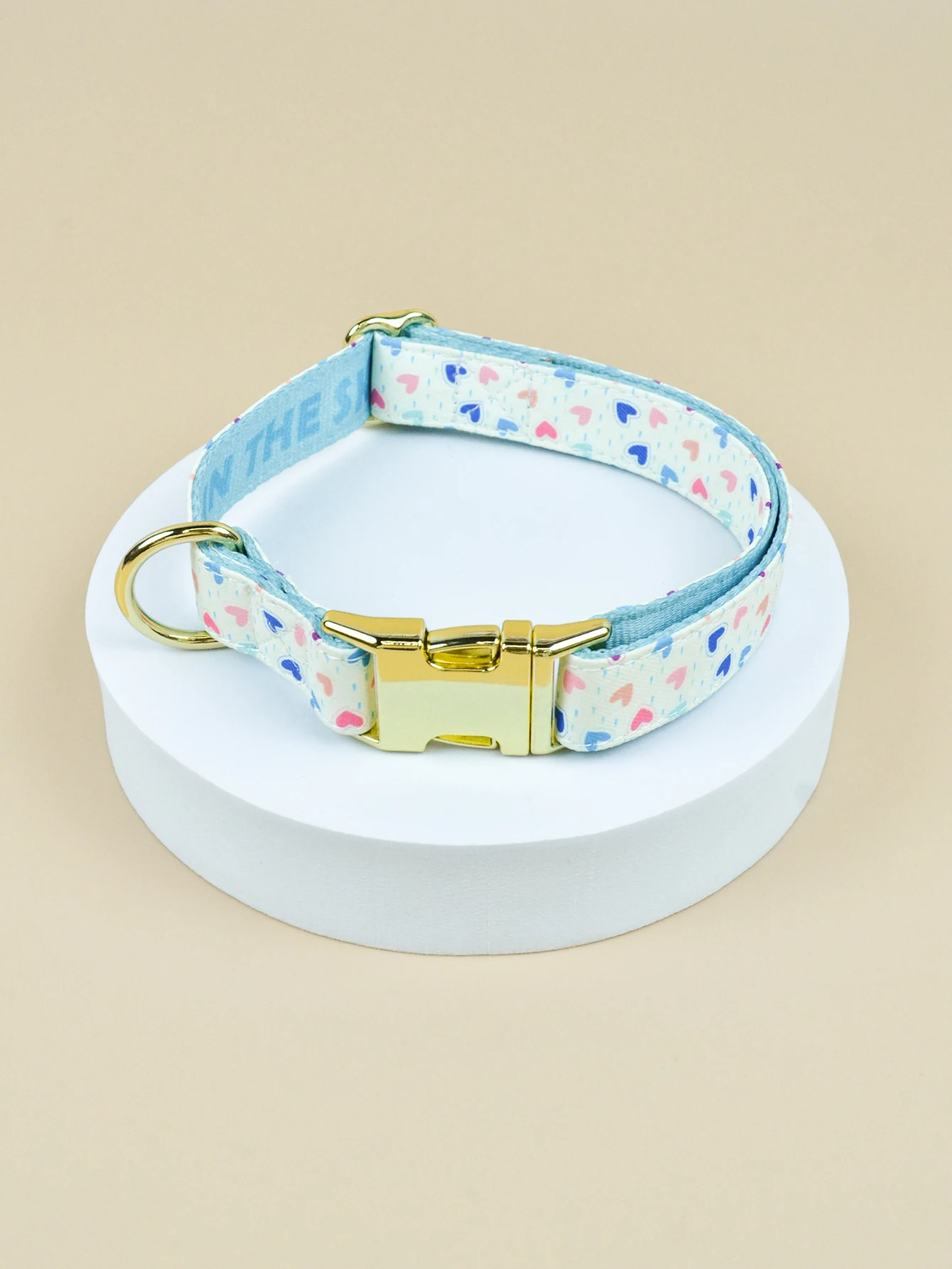 Valentinstags- und Neujahrsgeschenke für mittelgroße Hunde und kleine Hunde. Niedliches Haustierhalsband, doppelseitig bedrucktes Haustierhalsband für Hunde und Katzen – Detail 7