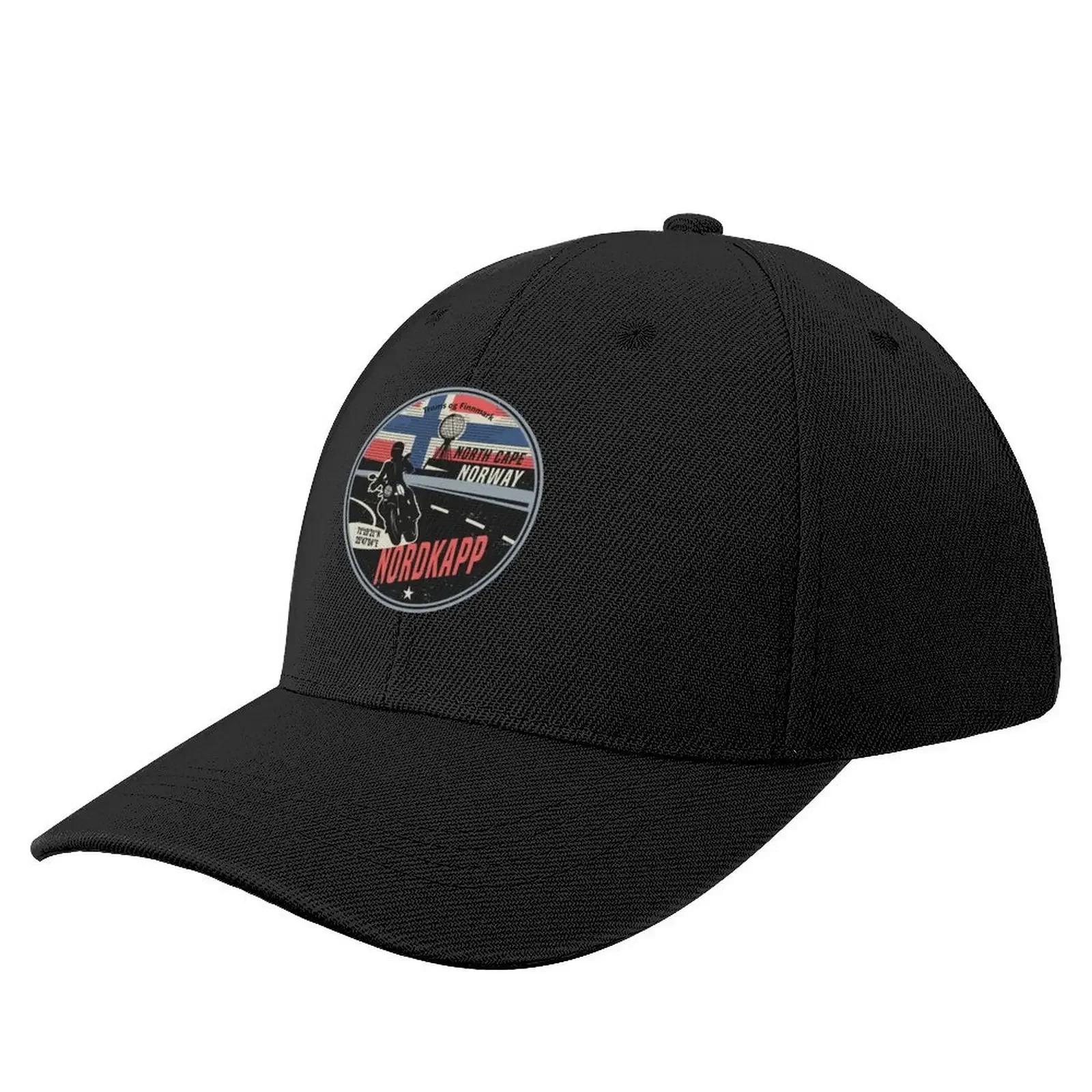 

Nordkapp, North Cape, Norway Baseball Cap fishing hat Snap Back Hat Big Size Hat Boy Child Women's