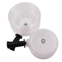 BAAR-2Pc Electric Hammer Drill Dust Collector Hole Opener Dust Collector Cover Dustproof Hole Saw Drill Bit Cover With Handle