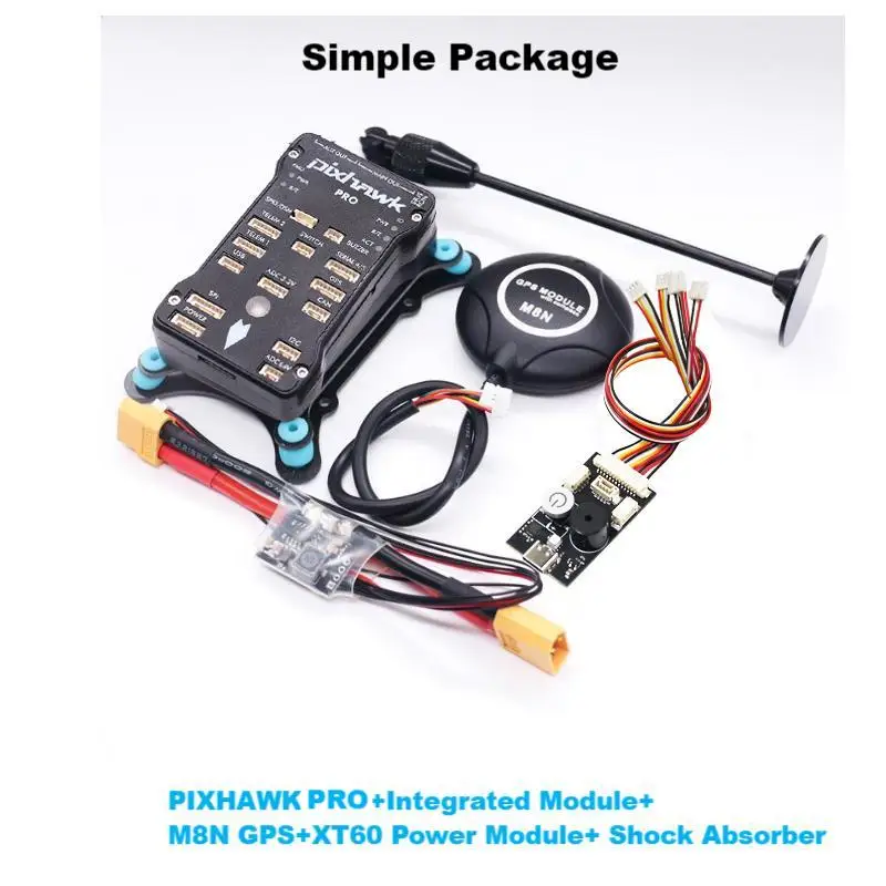 Pixhawk PX4 PIX PRO 32 Bit Flight Controller Autopilot with 4G SD Safety Switch Buzzer PPM I2C RGB RC Quadcopter Ardupilot