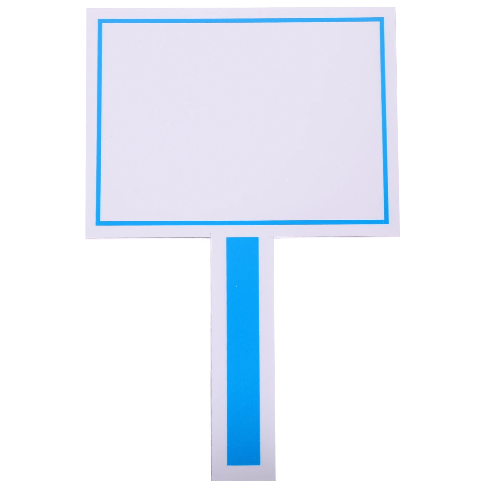PVC 20x30cm Single Side Dry Erase Scoring Board Handheld Whiteboard for Judges Sports Events Auction Paddles Students Foam