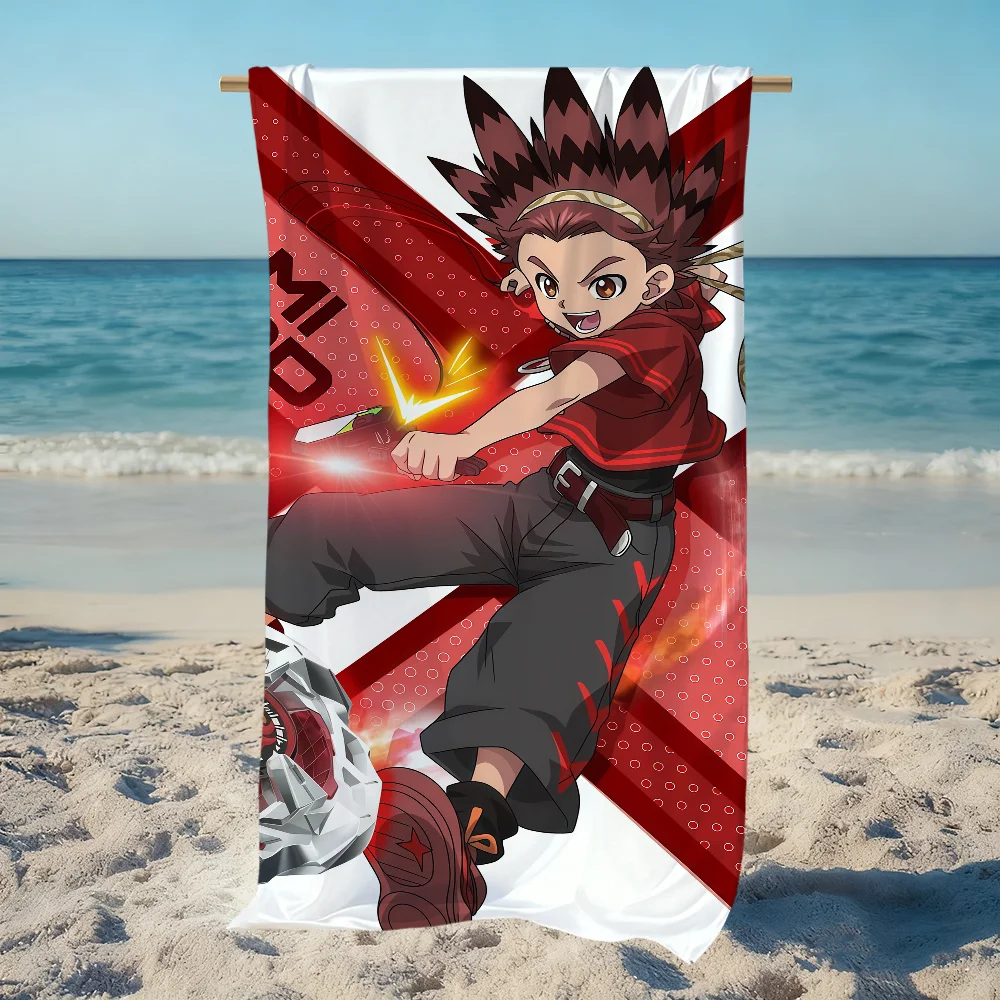 Anime B-Beyblade-e B-burst Towel Beach Quick Dry Soft Pool Towels Gift for Travel Gym Shower Camping sports