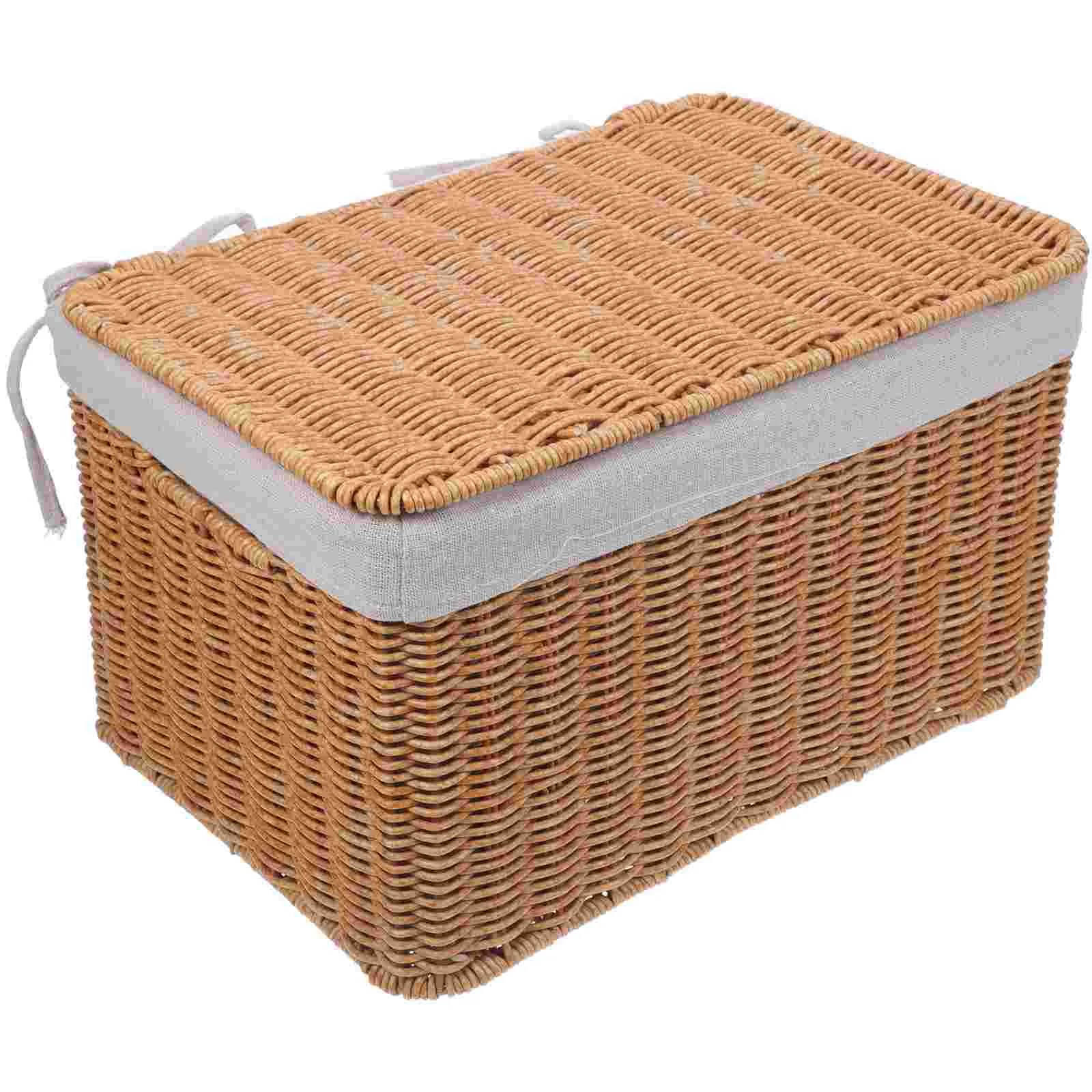 

Accessory Storage Basket Holder Laundry Container Magazine Light Brown Baby Shower Decorative Bin