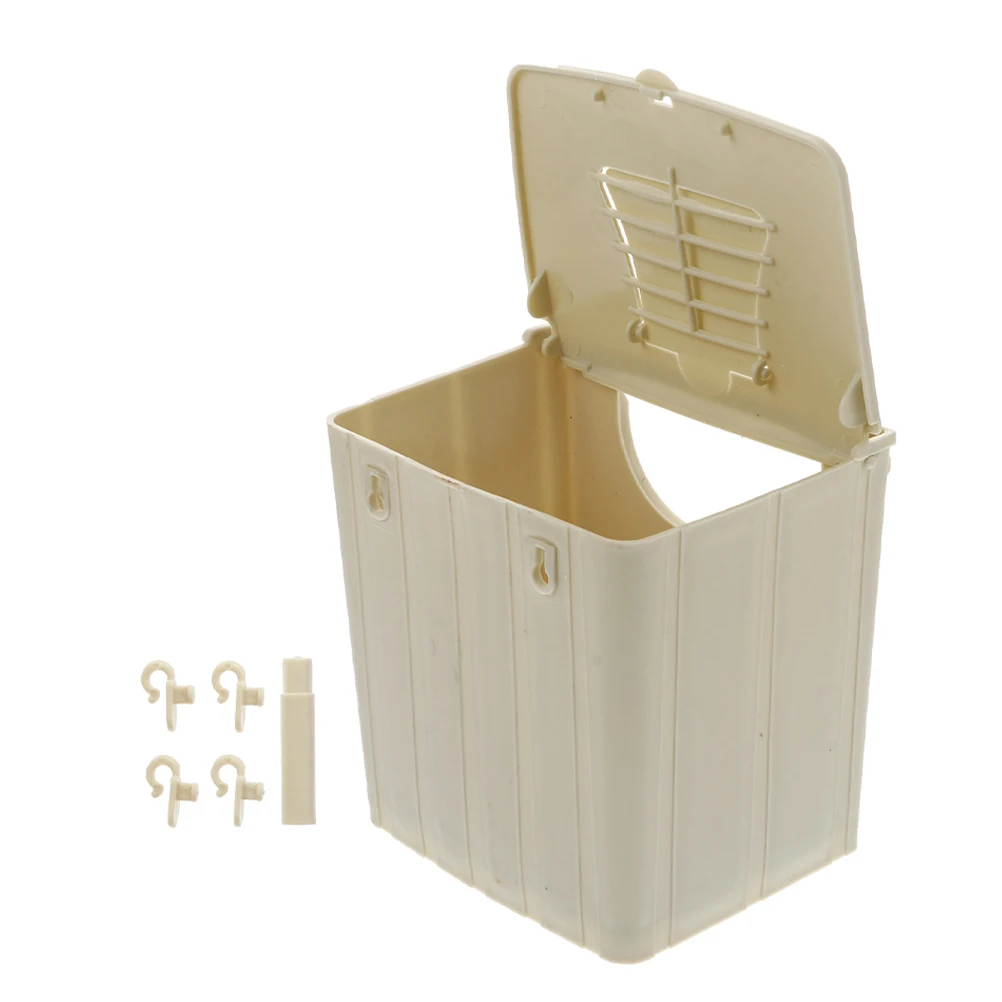 

Durable Plastic Bird Breeding Box Parrot Nesting Cage Safe Habitat For Small Parrots Garden Home Courtyard Pet Shop