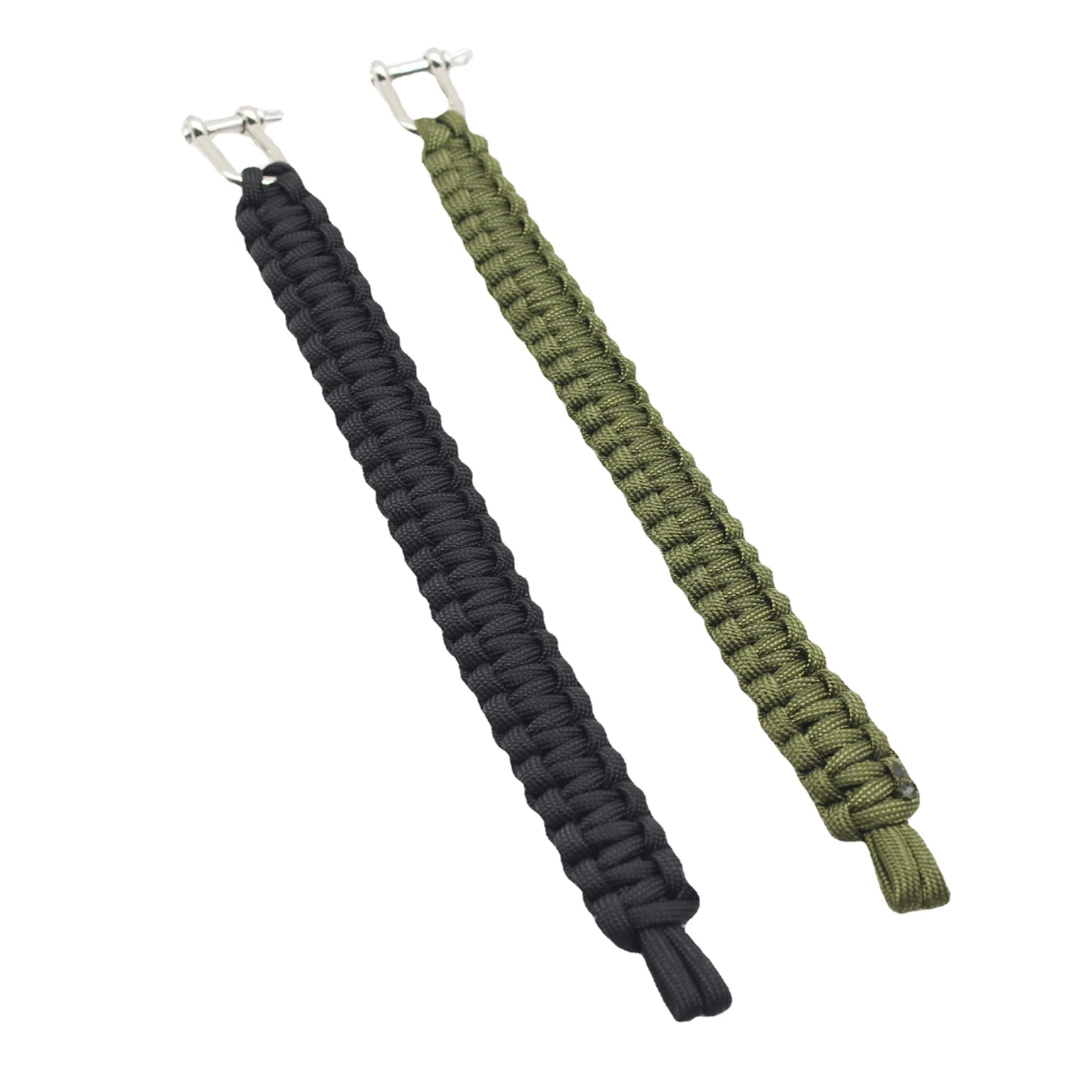 

Bracelet U-shaped Release Buckle, Horseshoe Buckle Outdoor Survival Paracord Bracelet, Wristband Accessory O-shaped Screw Buckle