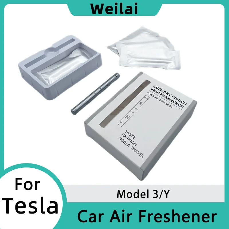 

Car Air Freshener for Tesla Model Y 2024 Perfume Aromatherapy Fragrance Scent Diffuser Smell Model 3 2023 Car Interior Accessory