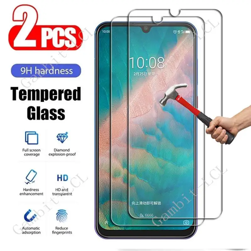 2PCS For ZTE Nubia RedMagic 6R Play 5G 5S 3 Blade V2020 Smart A5 2020 A7 2019 V10 V30 Vita Screen Protector Tempered Glass Film